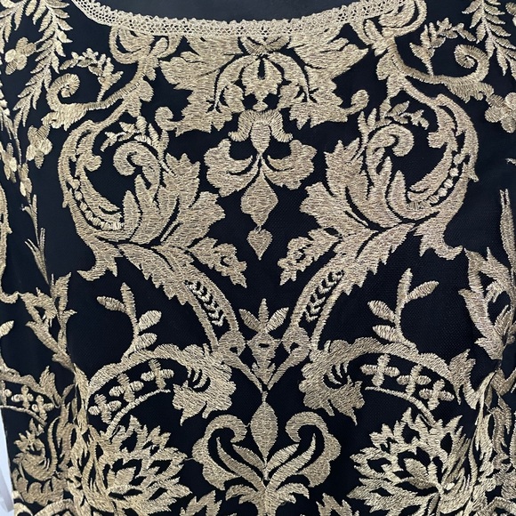 NWT Marchesa Notte Fluttersleeve gown sz14 - Picture 6 of 8